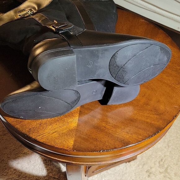 KAREN SCOTT DELIEE TALL BOOTS/BOOTIES LEATHER &SUEDE SHOE - Picture 14 of 16